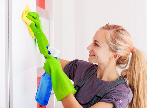 Professional upholstery cleaning for a fabric sofa in an E3 home