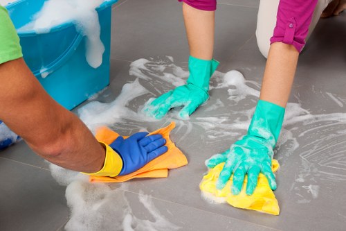 Professional communal area cleaning service for E3 flats and mixed-use buildings